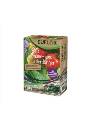 Euflor Bio Gemüse- und Kräuterdünger 2,5 kg Faltschachtel
