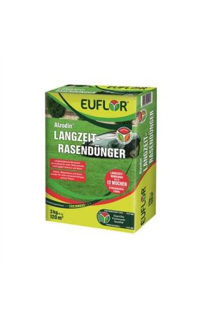 Euflor Alzodin Langzeit-Rasendünger 3 kg Faltschachtel