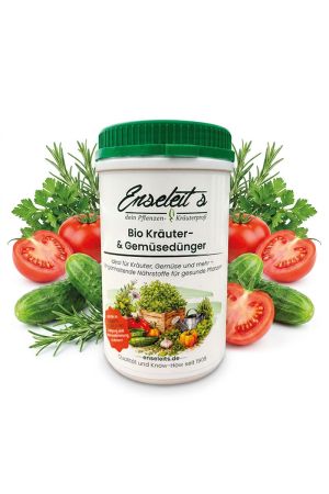 Bio Kräuter- & Gemüsedünger - Organischer Langzeitdünger (8+4+5)