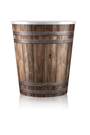 Cuppies Holzoptik 19cm